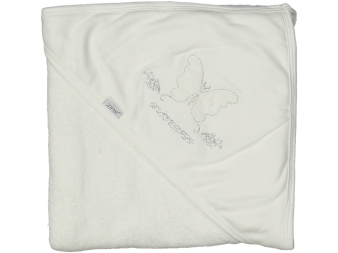 KIZ 1/6 AY KELEBEK NAKIŞLI HAVLU SİLGİ