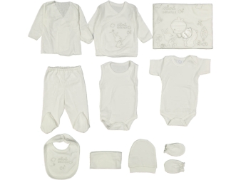 ERKEK 1/3 AY RÜYACI TAVŞAN NAKIŞLI 10'LU ZIBIN SETİ