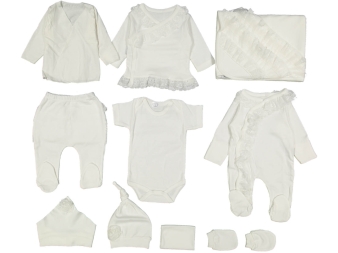 KIZ 1/3 AY FİSTOLU 10'LU ZIBIN SETİ