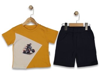 ERKEK 2/5 YAŞ ATV BASKILI ŞORTLU TAKIM