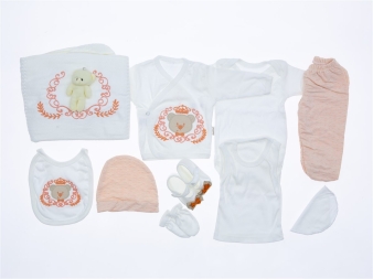 AY-20212-DONİNO AYILI KIZ 10 LU SET