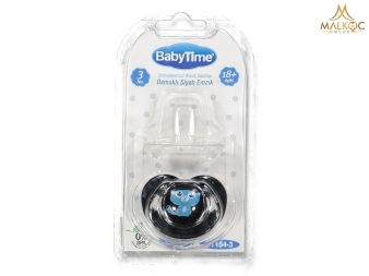 BEBE SİL.EMZİK DAMAK KOR.KAP.SİYAH GÖVDE