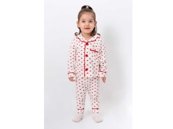 KIZ 24 AY/24 AY AY KALP BASKILI PİJAMA TAKIM