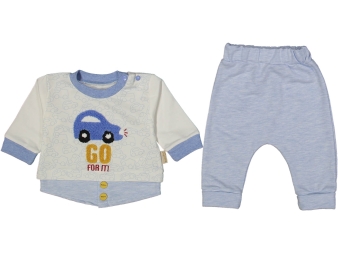 ERKEK 3/9 AY GO ARABALI 2Lİ SWEAT TAKIM