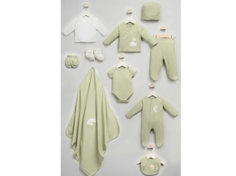 UNISEX 0/3 AY SWEET DREAMS 10 PARÇA ZIBIN SETİ