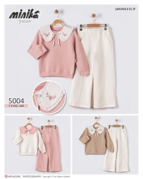 KIZ kız/kız AY 5-8 yakalı üç ip tak