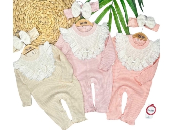 KIZ 3/12 AY YAKA GÜPÜRLÜ BANDANALI  TULUM