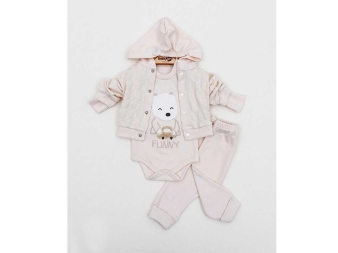 ERKEK / AY FUNNY 3LÜ KAPŞONLU TAKIM 