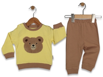 ERKEK 6/18 AY KAPİTONELİ AYICIK SÜZENELİ TAKIM