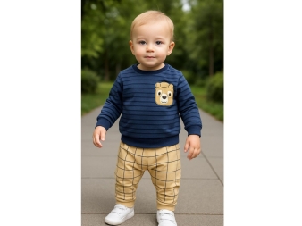 ERKEK 3/12 AY BEBELLOVE KULAKLI AYI 2 Lİ 