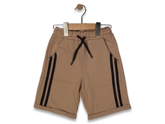 ERKEK 5/8 YAŞ YANLAR BİYE SERİTLİ DUBLE PACA KAPRİ