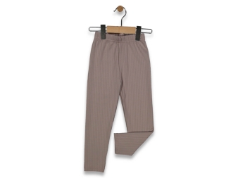 KIZ 1/4 YAŞ RAPORLU FİTİLLİ BEL LASTİKLİ TAYT