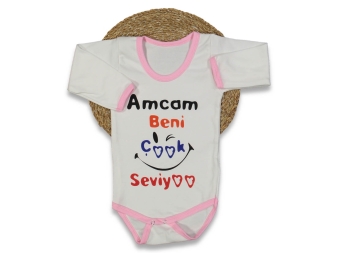 UNISEX 1/36 AY 40/1 PENYE UZUN KOLLU AMCAM YAZILI 