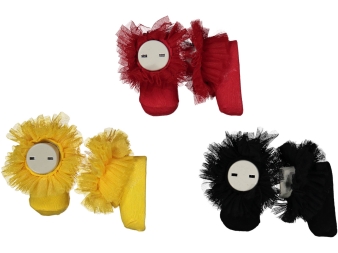 KIZ 0/6 AY AYAKLI TÜLLÜ ÇORAP