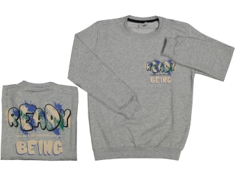 ERKEK 13/16 YAŞ  READY BEİNG UZUN KOL 2 İP SWEAT