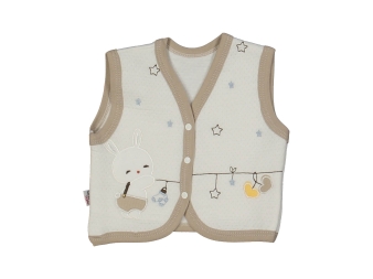 ERKEK 1/12 AY YILDIZLI TAVŞAN YELEK