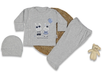 UNISEX 1/3 AY BEST FRİENDS BASKILI ZIBIN TAKIM