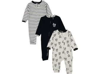 ERKEK 9/18 AY FERMUARLI PANDA BASKILI TULUM