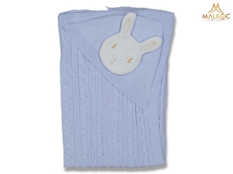 BEBE TAVŞANLI SADE ŞAPKALI TRİKO BATTANİ