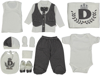 ERKEK 1/3 AY D NAKIŞLI 10 LU ZIBIN SET