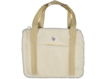 UNISEX / AY ETİKETLİ TEDDY WELSOFT ÇANTA