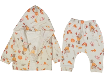 KIZ 3/9 AY LOVELY BASKILI 3 LÜ TAKIM 