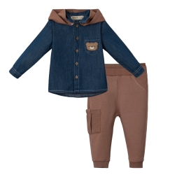 ERKEK 9/24 AY BEAR KOT GÖMLEKLİ TKM