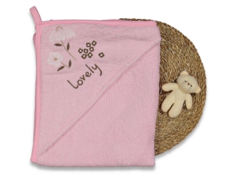 KIZ 2/2 YAŞ KEMERLİ HAVLU SİLGİ BATTANİYE