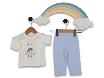 UNISEX 1/3 AY BAL TAŞIYAN AYI PATİKSİZ TAKIM