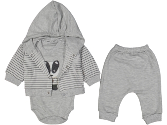 ERKEK 3/9 AY ARABALI 2Lİ SWEAT TAKIM