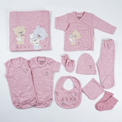 BEBE AYI NAKIŞLI 10 LU SET