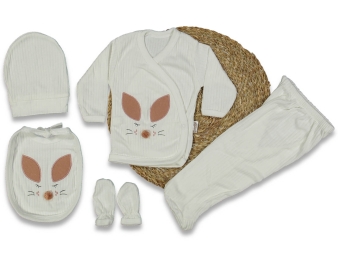 KIZ 1/3 AY KULAKLI 5 Lİ ZIBIN SET