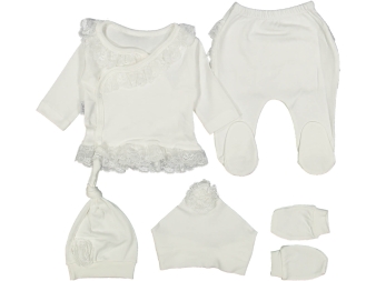 KIZ 1/3 AY FİSTOLU 5'Lİ ZIBIN SET 