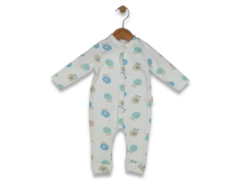 KIZ 3/9 AY ÇİÇEK DESENLİ TULUM 