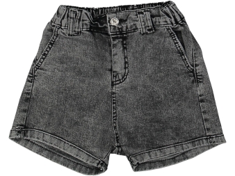 KIZ 11/15 YAŞ LASTİKLİ KOT ŞORT