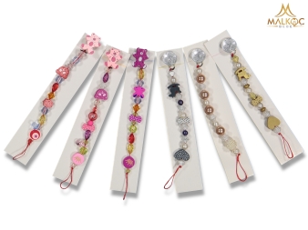 BEBE 6'LI LUX BONCUKLU EMZİK TUTUCU