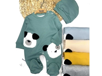 ERKEK 0/6 PANDA KABARTMALI TULUM