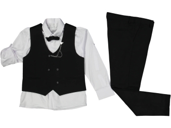 ERKEK 10/13 YAŞ PLANET 6 DÜĞME YELEKLİ TAM TAKIM