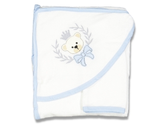 BEBE TAÇLI AYI HAVLU 