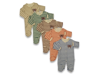 ERKEK 3/3 AY BEŞLİ ÇİZGİLİ TULUM