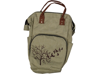 UNISEX KUŞ BASKILI EKO ÇANTA