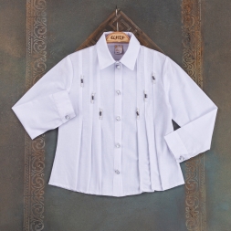 9-12 YAŞ KIZ ÇOCUK OKUL GÖMLEĞİ