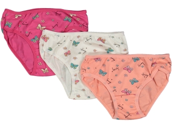 KIZ 4/5 YAŞ KARIŞIK DESENLİ SLİP