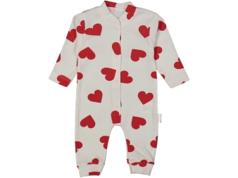 KIZ 1/6 AY BÜYÜK KALP MANŞETLİ TULUM 