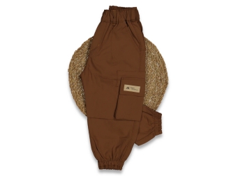 ERKEK 9/12 YAŞ CEBİ ÇİFT RENK PARAŞÜT PANTOLON