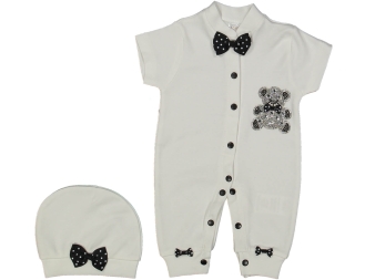 ERKEK 3/9 AY KISA KOL TAŞLI AYILI TULUM