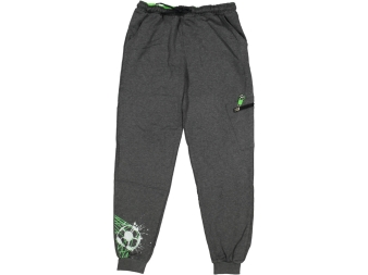 ERKEK 13/16 YAŞ PAÇASI TOP BASKILI FERMUARLI EŞOFMAN ALTI