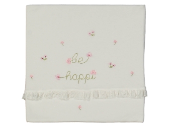 KIZ 1/12 AY 85*90 ÇİÇEKLİ BATTANİYE