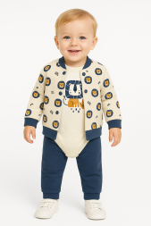 ASLAN DESEN 3\'LÜ TAKIM 3 AY-6 AY-9 AY