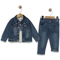 ERKEK 2/5 YAŞ ONE EART KOT 3\'LÜ TAKIM